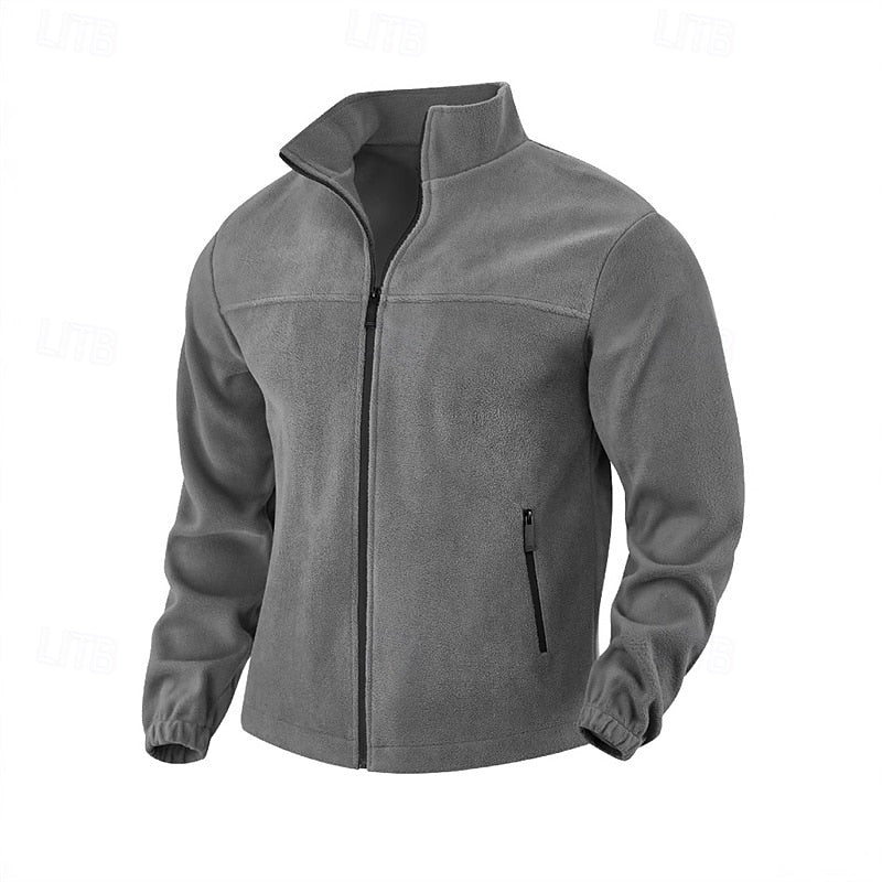 Helvano | Herrenjacke mit Stehkragen und Reissverschluss