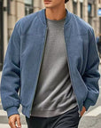 Helvano | Herren-Stehkragenjacke mit Reissverschluss