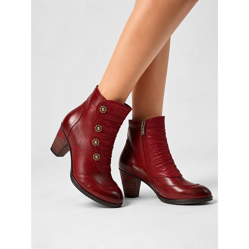 Helvano | Damen Stiefeletten mit Absatz