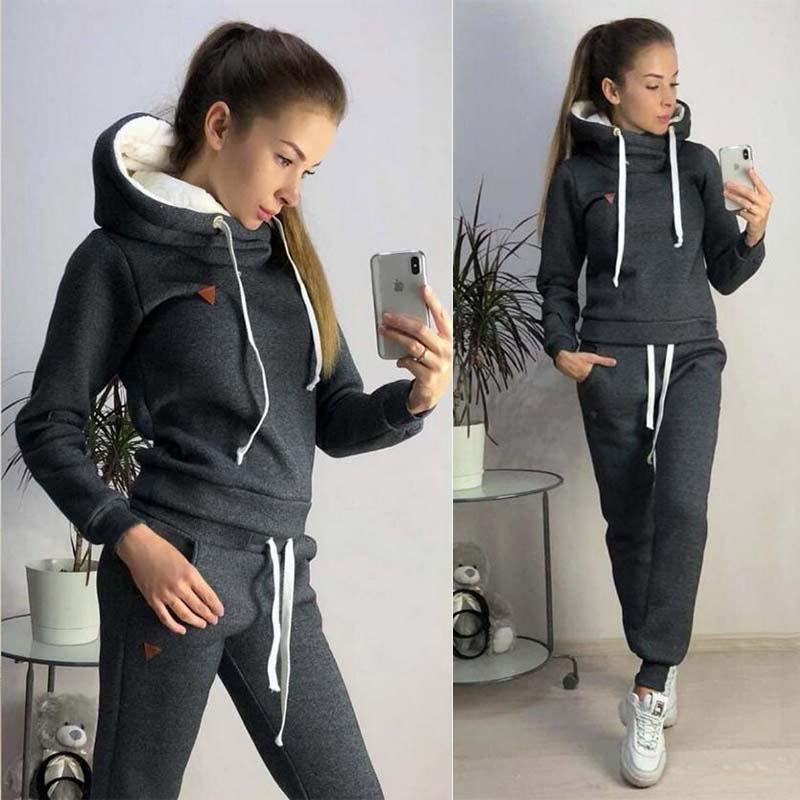 Helvano | Warmer Jogginganzug für Damen