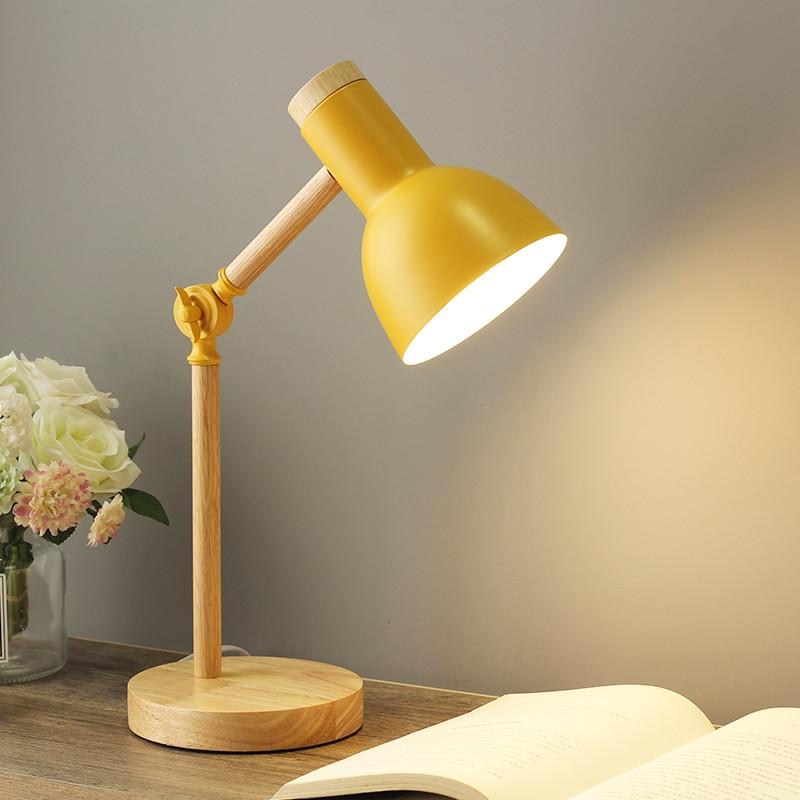 Helvano | Skandinavische Holz-Tischlampe mit LED