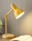 Helvano | Skandinavische Holz-Tischlampe mit LED