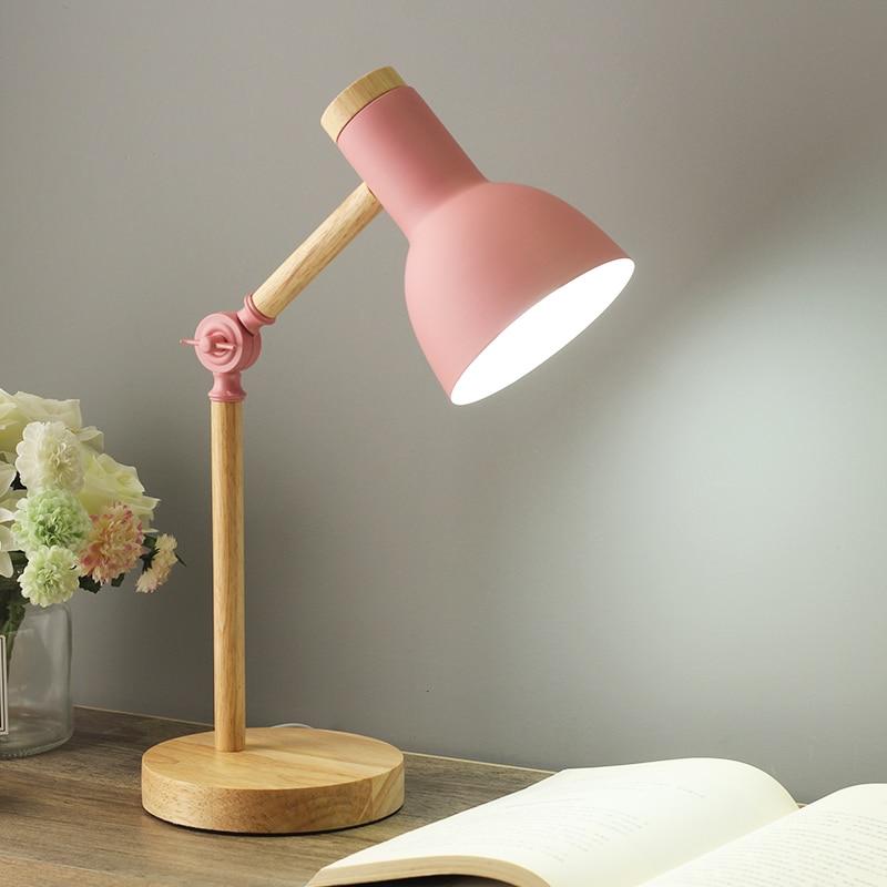 Helvano | Skandinavische Holz-Tischlampe mit LED