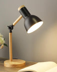 Helvano | Skandinavische Holz-Tischlampe mit LED