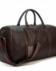 Helvano | Leder-Reisetasche für Herren in Braun