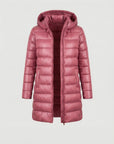 Helvano | Ultraleichte Daunenjacke mit Kapuze für Damen