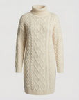 Helvano | Strickkleid für Damen in Beige