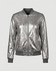 Helvano | Glänzende Bomberjacke für Damen