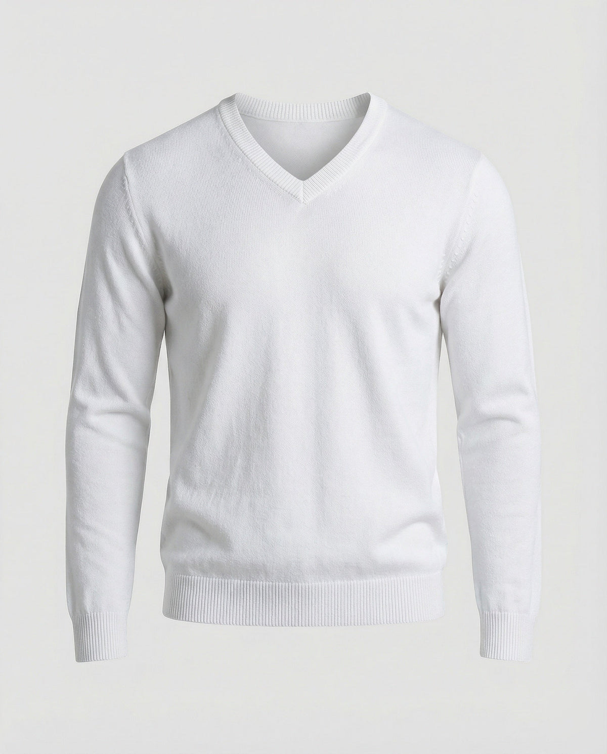Helvano | Feinstrickpullover mit V-Ausschnitt für Herren