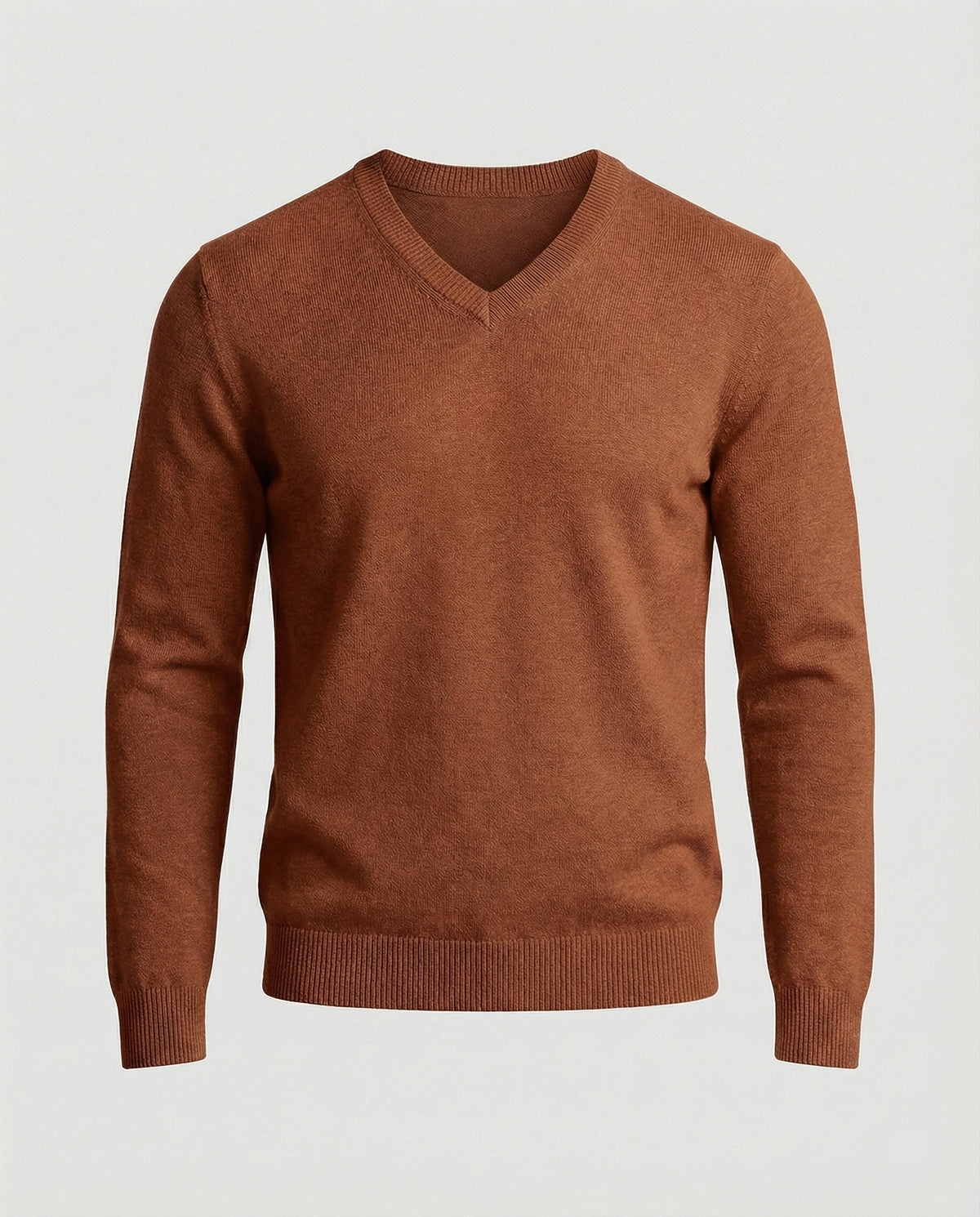 Helvano | Feinstrickpullover mit V-Ausschnitt für Herren
