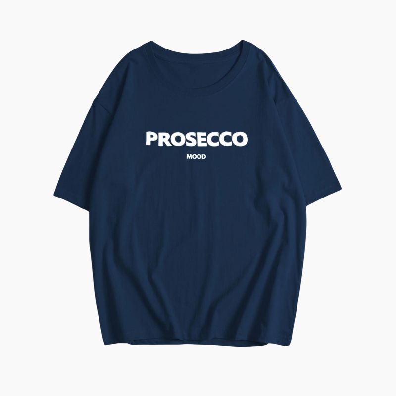 Helvano | Damen T-Shirt mit Prosecco-Print
