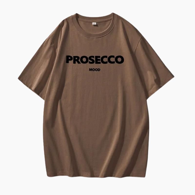 Helvano | Damen T-Shirt mit Prosecco-Print