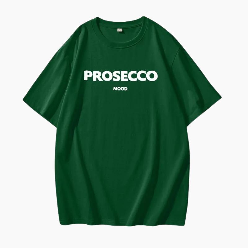 Helvano | Damen T-Shirt mit Prosecco-Print