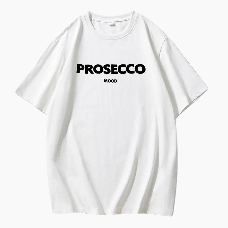Helvano | Damen T-Shirt mit Prosecco-Print