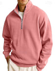 Helvano | Troyer Sweatshirt mit Reissverschluss für Herren