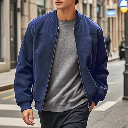 Helvano | Herren-Stehkragenjacke mit Reissverschluss