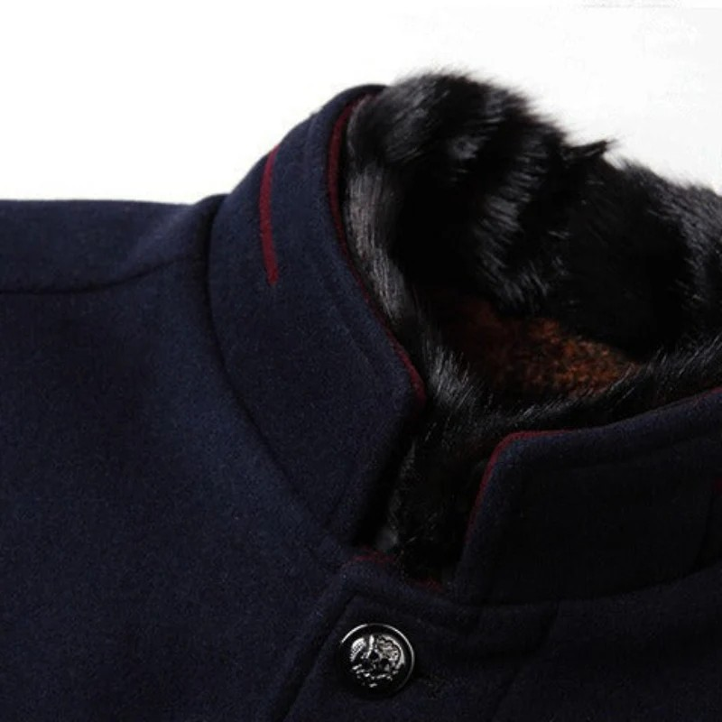Helvano | Herren Mantel aus Wollmischung