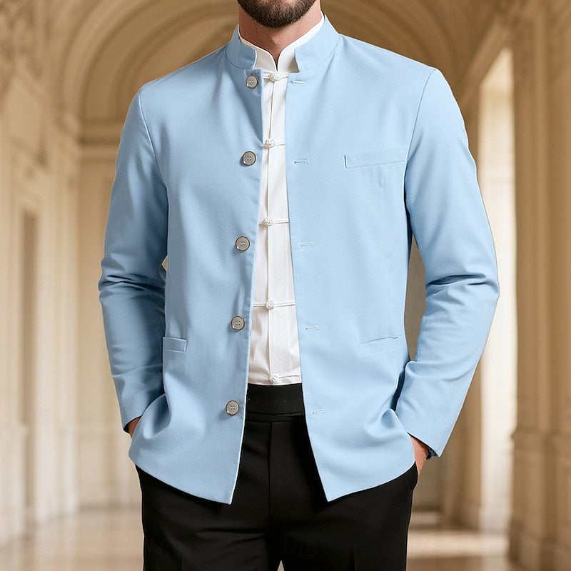 Helvano | Herrenjacke mit Stehkragen