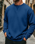 Helvano | Klassisches Rundhals-Sweatshirt für Herren