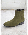 Helvano | Damen Stiefeletten mit Blockabsatz und Seitenreissverschluss