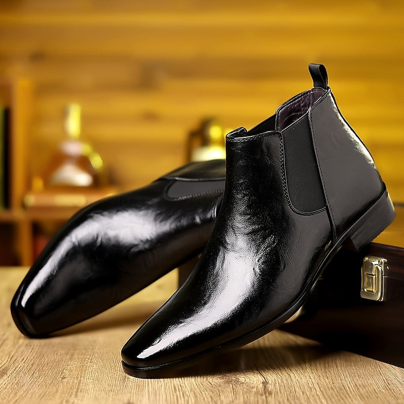 Helvano | Polierte Chelsea Boots für Herren
