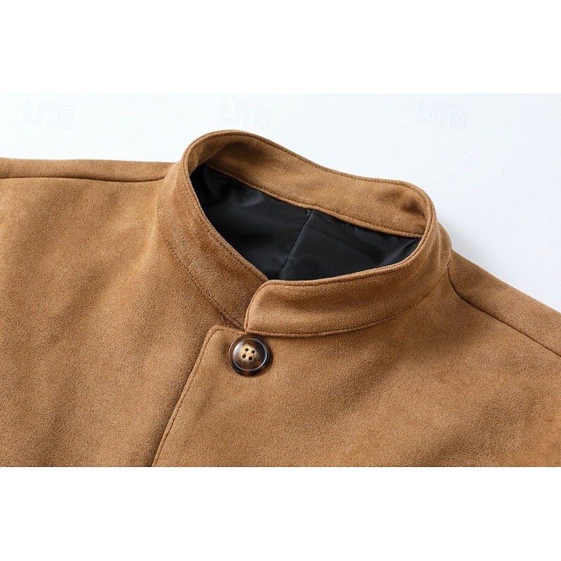 Helvano | Weiche Herrenjacke mit Stehkragen