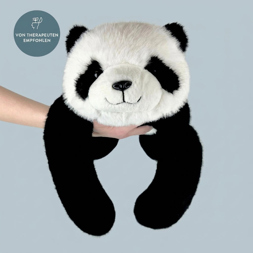 Helvano Mookie der Panda gewichtetes Plüschtier mit Armen – von Therapeuten empfohlen