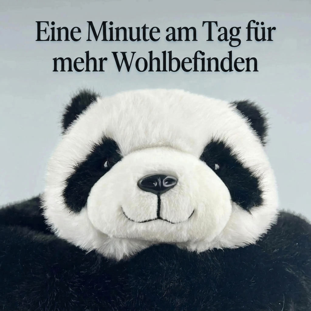 Eine Minute am Tag für mehr Wohlbefinden