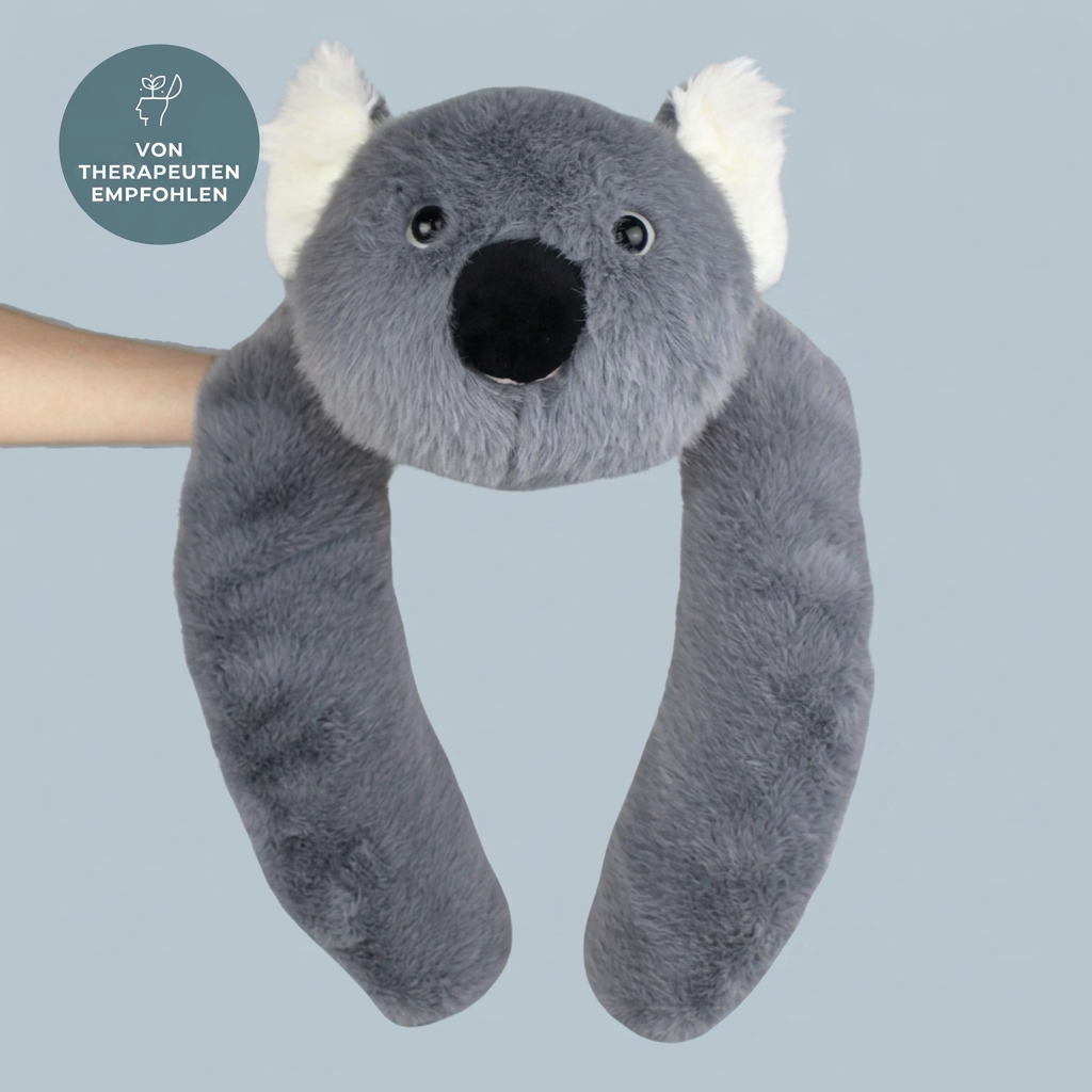 Helvano Kookie der Koala gewichtetes Plüschtier mit Armen – von Therapeuten empfohlen