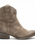 Helvano | Kurze Cowboystiefel für Damen aus Wildleder