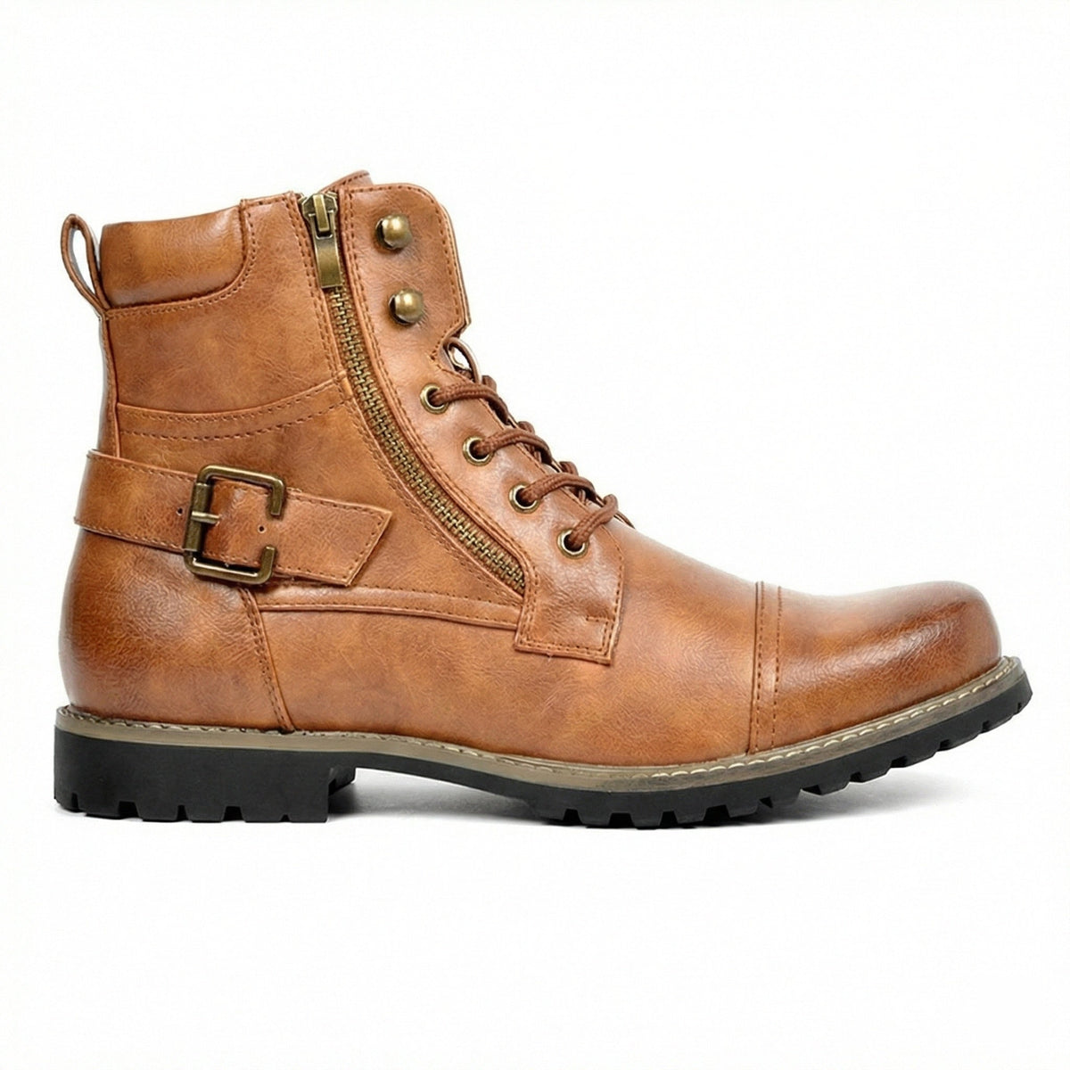 Helvano | Motorradstiefel aus Leder für Herren