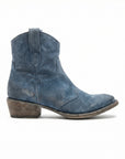 Helvano | Kurze Cowboystiefel für Damen aus Wildleder