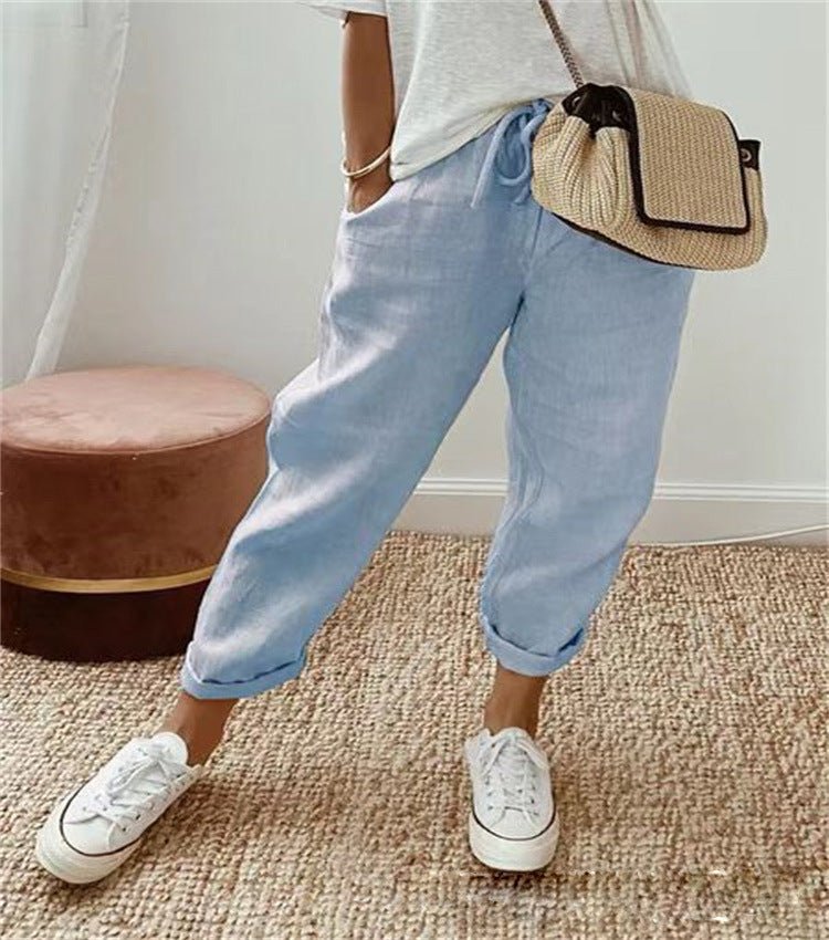 Helvano | Elegante Damenhose mit Tunnelzug