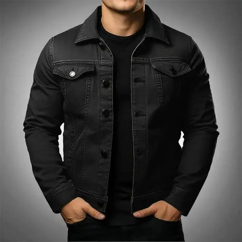 Helvano | Jeansjacke für Herren aus Baumwolle