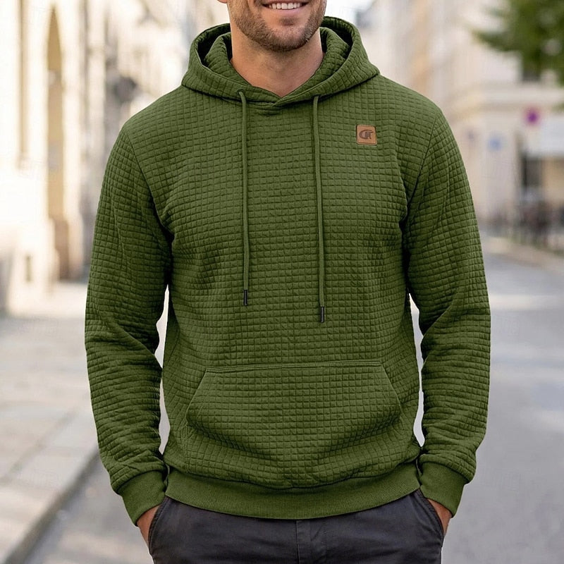 Helvano | Strukturierter Herren-Hoodie