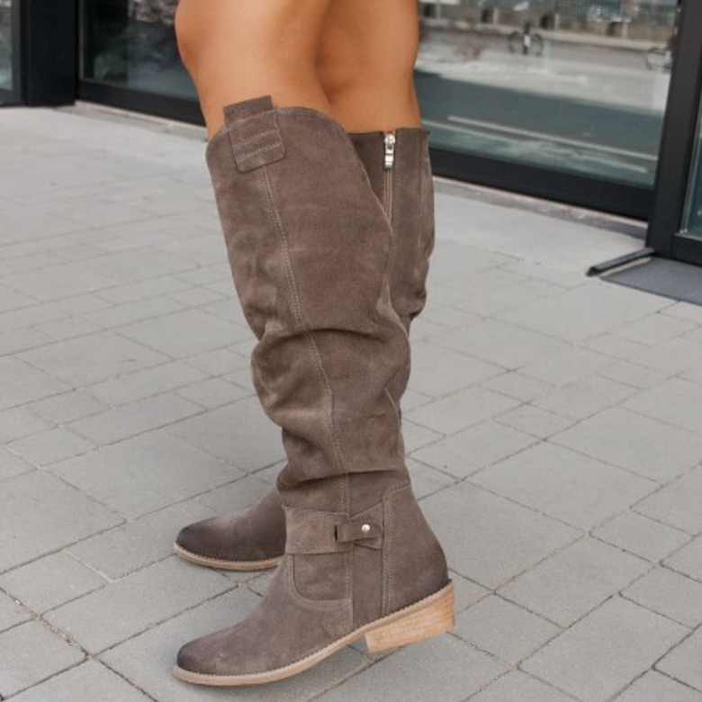 Soviska | Damen Stiefelette mit kleinem Absatz