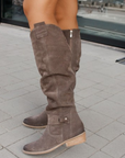 Soviska | Damen Stiefelette mit kleinem Absatz