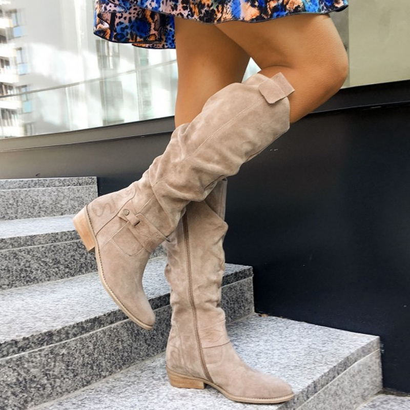 Soviska | Damen Stiefelette mit kleinem Absatz