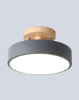 Helvano | Skandinavische LED-Deckenleuchte aus Holz