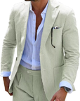 Helvano | Gestreiftes Sommer-Set für Herren mit Hemd und Hose