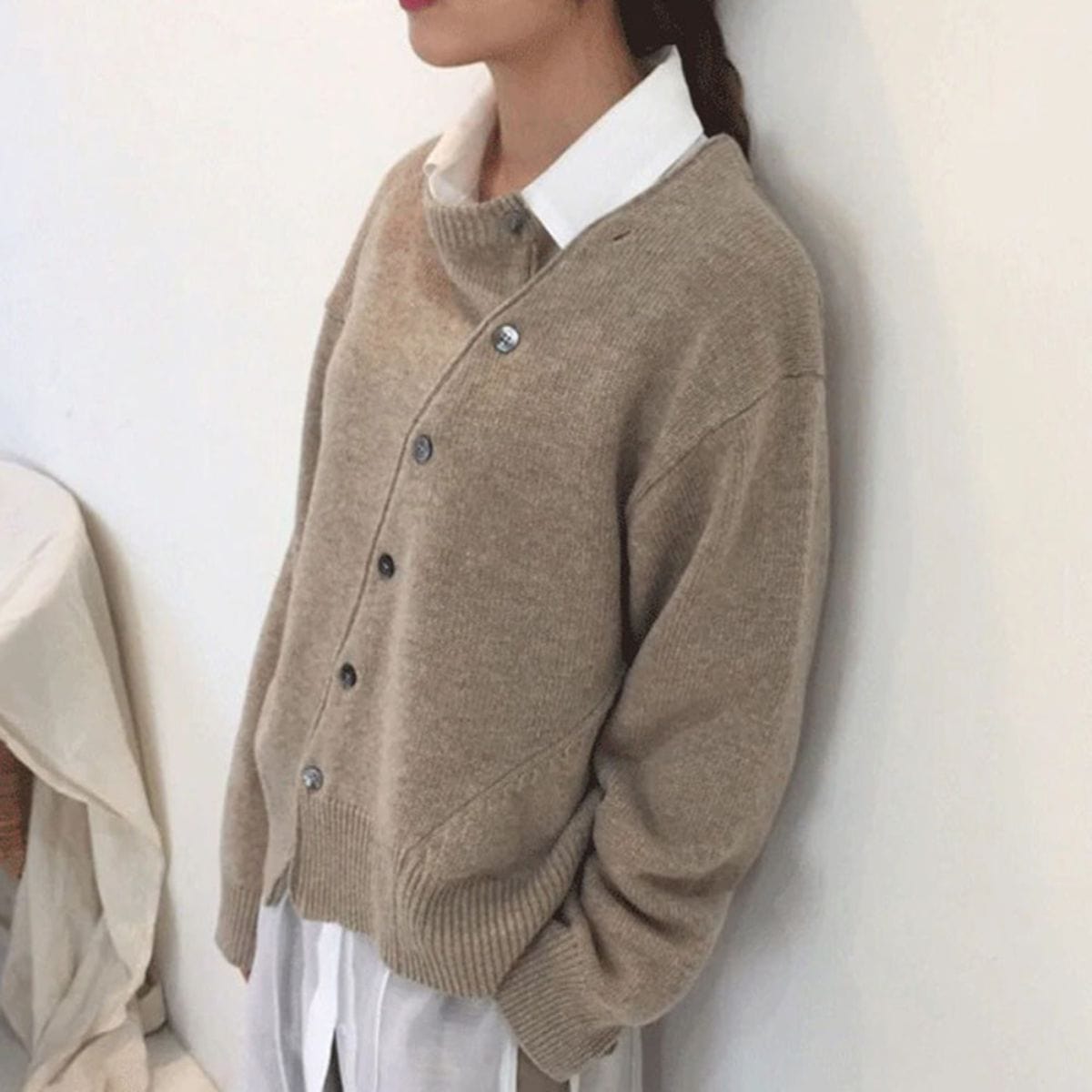 Helvano | Strickjacke mit Knopfleiste für Damen