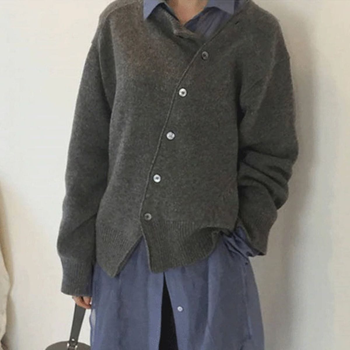Helvano | Strickjacke mit Knopfleiste für Damen