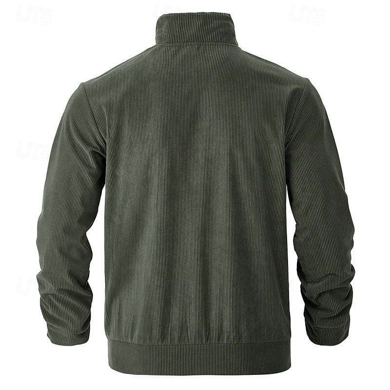 Helvano | Gerippte Utility-Jacke für Herren