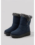 Helvano | Winterstiefel mit Fell-Optik für Damen