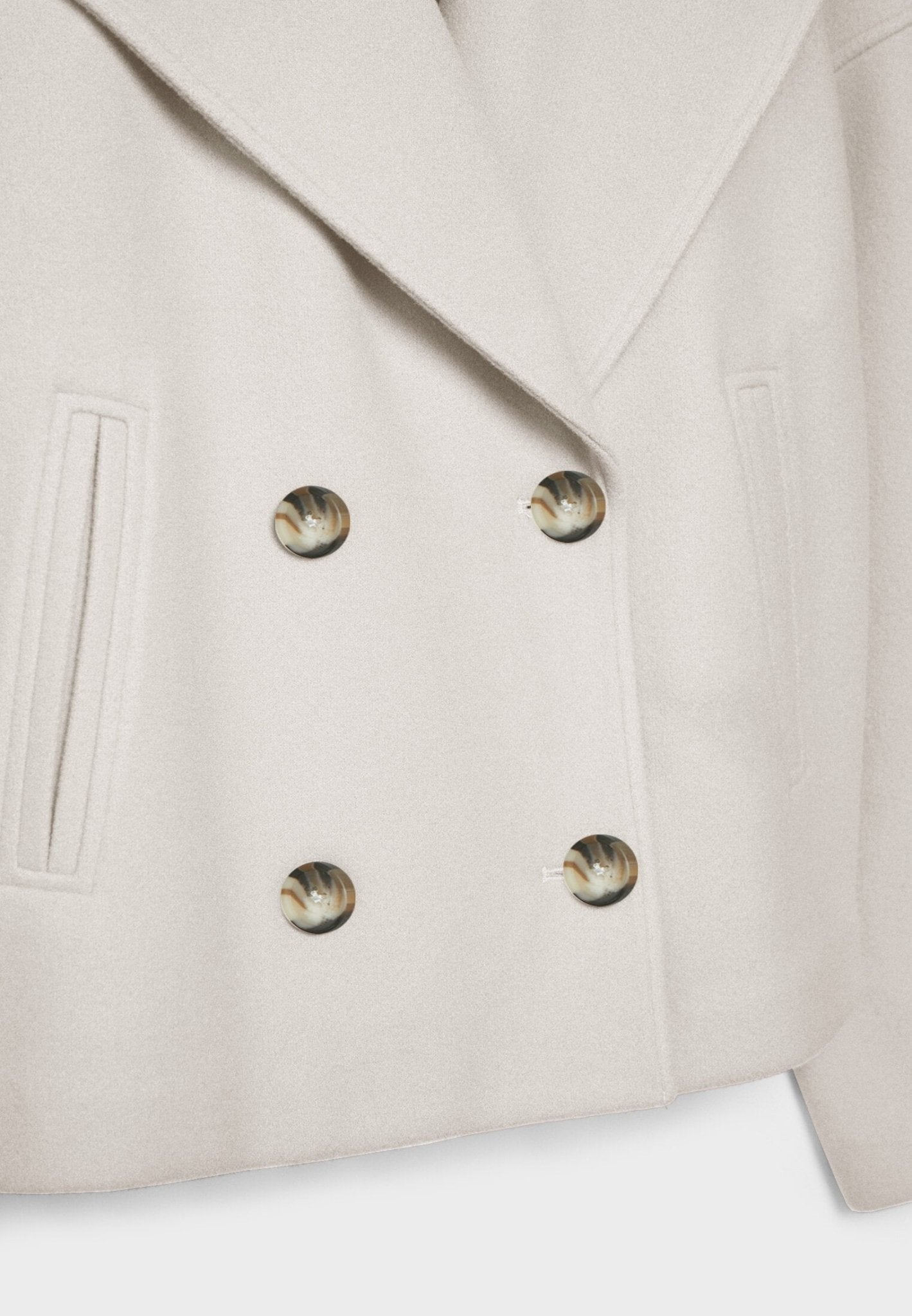 Helvano | Kurze Zweireiher-Jacke für Damen
