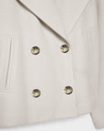 Helvano | Kurze Zweireiher-Jacke für Damen