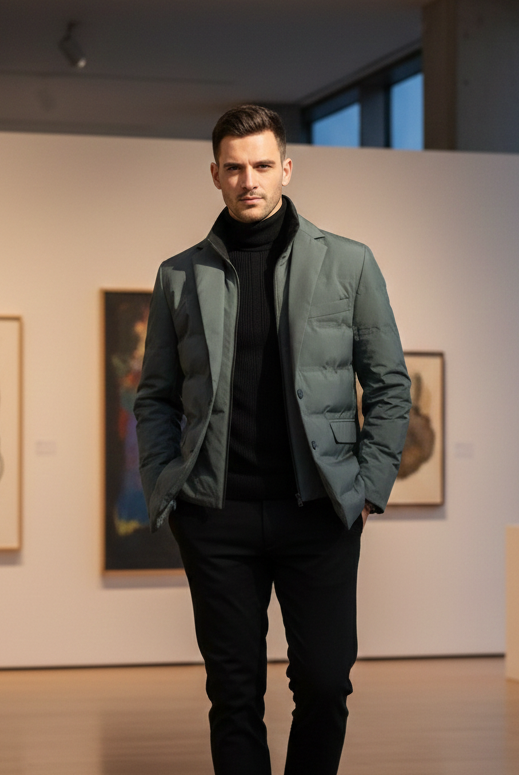 Helvano | Urbane Steppjacke für Herren