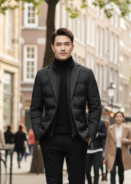 Helvano | Urbane Steppjacke für Herren