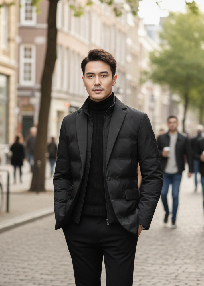 Helvano | Urbane Steppjacke für Herren