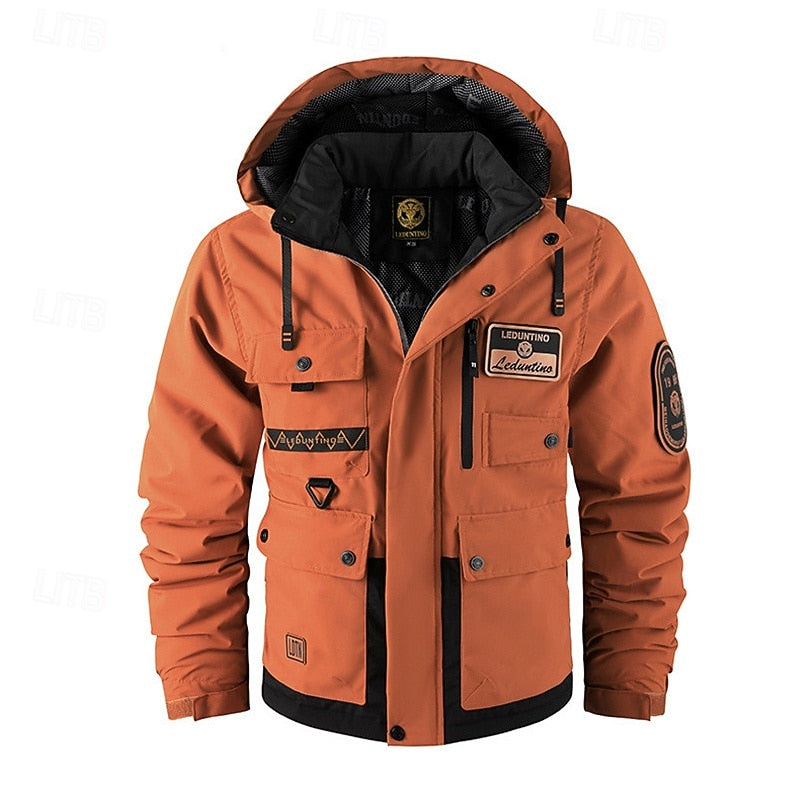Helvano | Utility-Kapuzenjacke für Herren